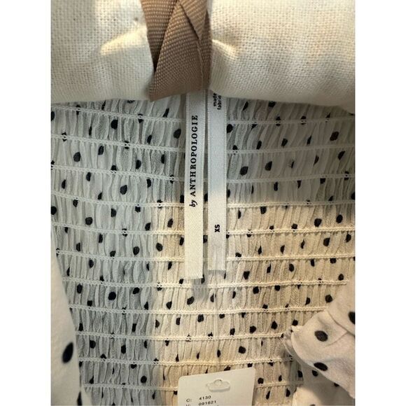 By Anthropologie Long-Sleeve Smocked Tiered Maxi Dress - Picture 6 of 11